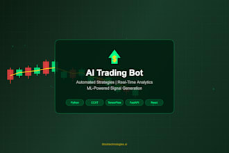 build an ai trading bot with automated strategies and real time analytics
