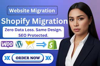 migrate woocommerce to shopify, wix to shopify, wordpress to shopify migration