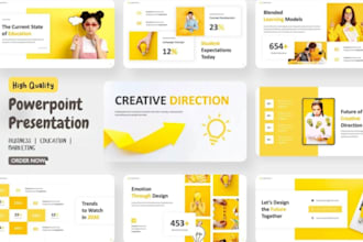 design a high quality powerpoint presentation for business, company profile, ppt