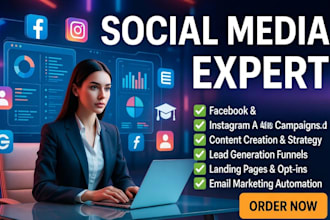 social media marketing for education school daycare online course elearning