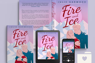 design a nostalgic romantic book cover