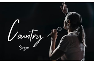 female custom pop singer kpop song indie singer country singer for female vocals
