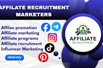 do affiliate recruitment, MLM marketing and  program outreach