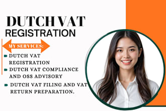 do dutch vat registration, filing, oss and amazon fba vat eu compliance ,shopify