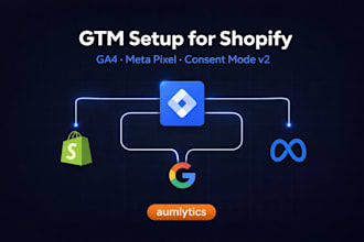 set up google tag manager on your shopify store