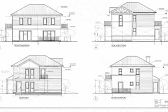 create UK planning permission and building regulation drawings