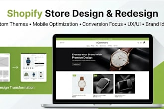do shopify store design shopify store redesign homepage shopify website design