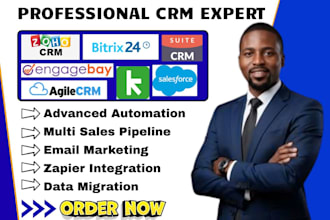 setup salesforce agile crm bitrix24 automation suitecrm engagebay zoho crm keap