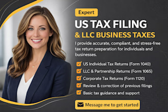 do US tax filing for llc business individual tax returns form 1040, 1120, 1065