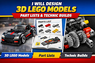 3d lego models part lists and technic mechanical builds lego moc lego instruct