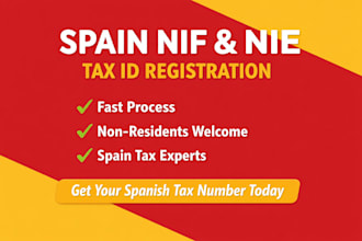 register spain nif and nie tax id for residents and non residents