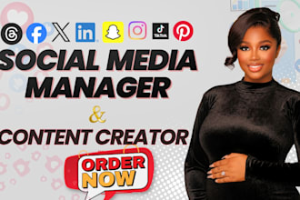 be your social media manager social media marketing manager social media post