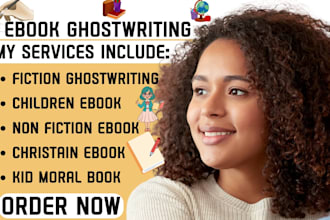 ghost write children ebook fiction books write kids stories non fiction ebook