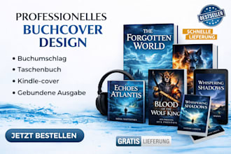 erstellen modernes buchcover design, ebook cover, kindle cover, buchcover