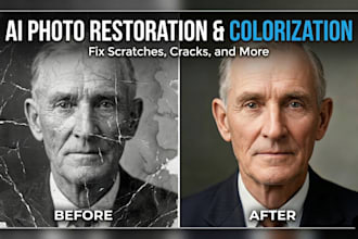restore and fix old photos using ai restoration