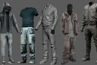 do realistic second life 3d clothing mesh vrchat sansar peds sims and fivem y2k