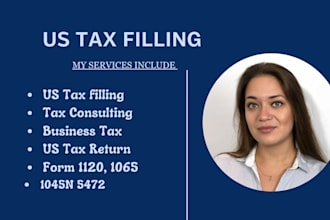 do US tax filling, US tax returns llc tax business tax form 1120, 5472, 1040