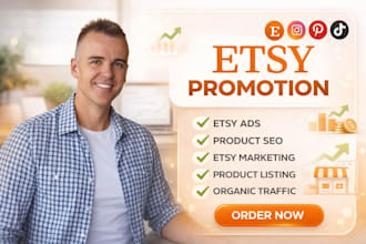 do etsy shop promotion, etsy traffic, etsy SEO to boost sales