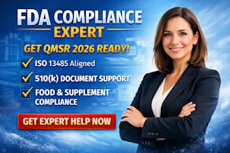 provide fda compliance qmsr audit and regulatory consulting
