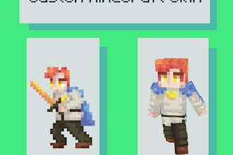 make a custom minecraft skin