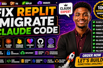 fix replit migrate claude code firebase hosting lovable ai replit webapp github