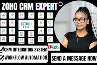 zoho crm setup modules fields layouts pipeline automation blueprint deluge api