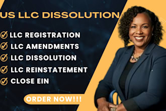 do US llc or corp dissolution, reinstatement, dissolution
