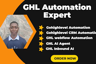 do gohighlevel automation, CRM automation, ghl webflow automation, ai agent