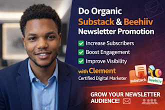 do organic substack promotion, increase substack subscribers, beehiiv newsletter