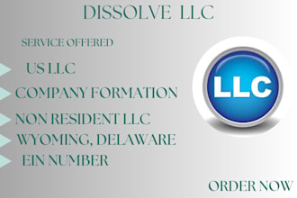 do dissolve llc, close ein, US llc dissolution company registration