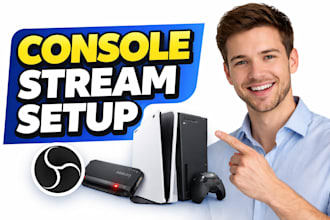 set up ps5 xbox streaming with obs and capture card