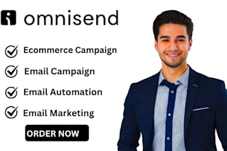 setup omnisend ecommerce campaign omnisend SMS omnisend email automation