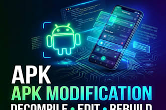 decompile, modify any apk without source code