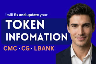 update and fix token info on coinmarketcap and coingecko