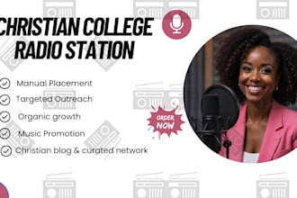 submit your gospel music christian song christian college radio stations