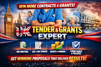 bid uk tender, uk grants, domiciliary care, nhs tender framework, cqc, rfq