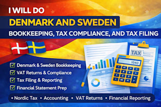 do denmark and sweden bookkeeping, tax compliance, and tax filing