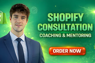 shopify mentor promotion coach shopify dropshipping beginners shopify consultant