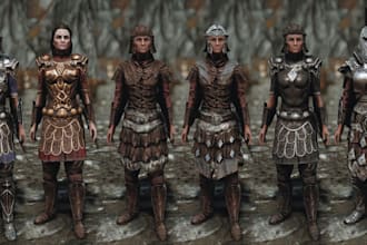 create custom armor weapons or character for skyrim fallout 4 resident evil