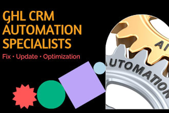 setup ghl automation ghl funnel ghl workflows gohighlevel CRM campaign expert