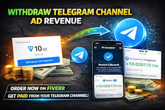 do instant fragment verification through telegram ads