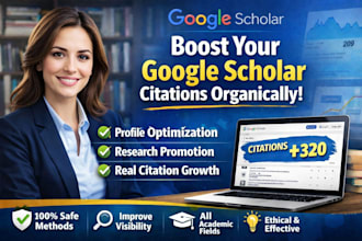 increase and promote google scholars citations and  backdate citations