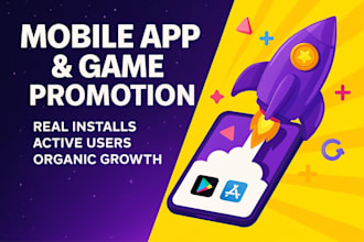 android mobile app promotion, game marketing, app install