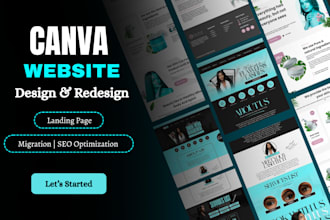 design canva website canva landing page redesign canva ugc portfolio website