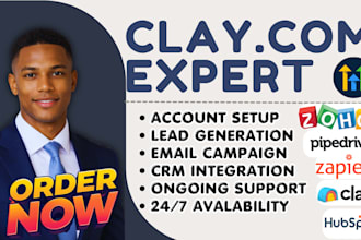 setup clay com automation apollo io instantly ai hubspot n8n enrichment