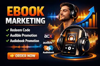 do amazon acx audible or audiobook promotion to increase sales