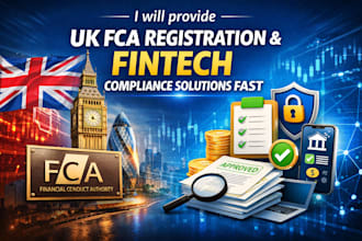 provide UK fca registration and fintech compliance solutions fast