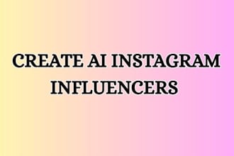 create hyper realistic ai instagram influencer
