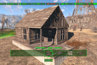 make custom player houses,npcs followers for skyrim game,fallout 4,scum