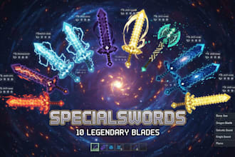 custom minecraft weapons for you